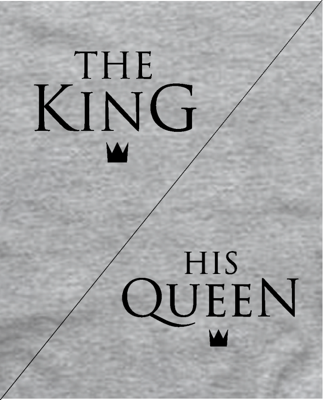 the king his queen